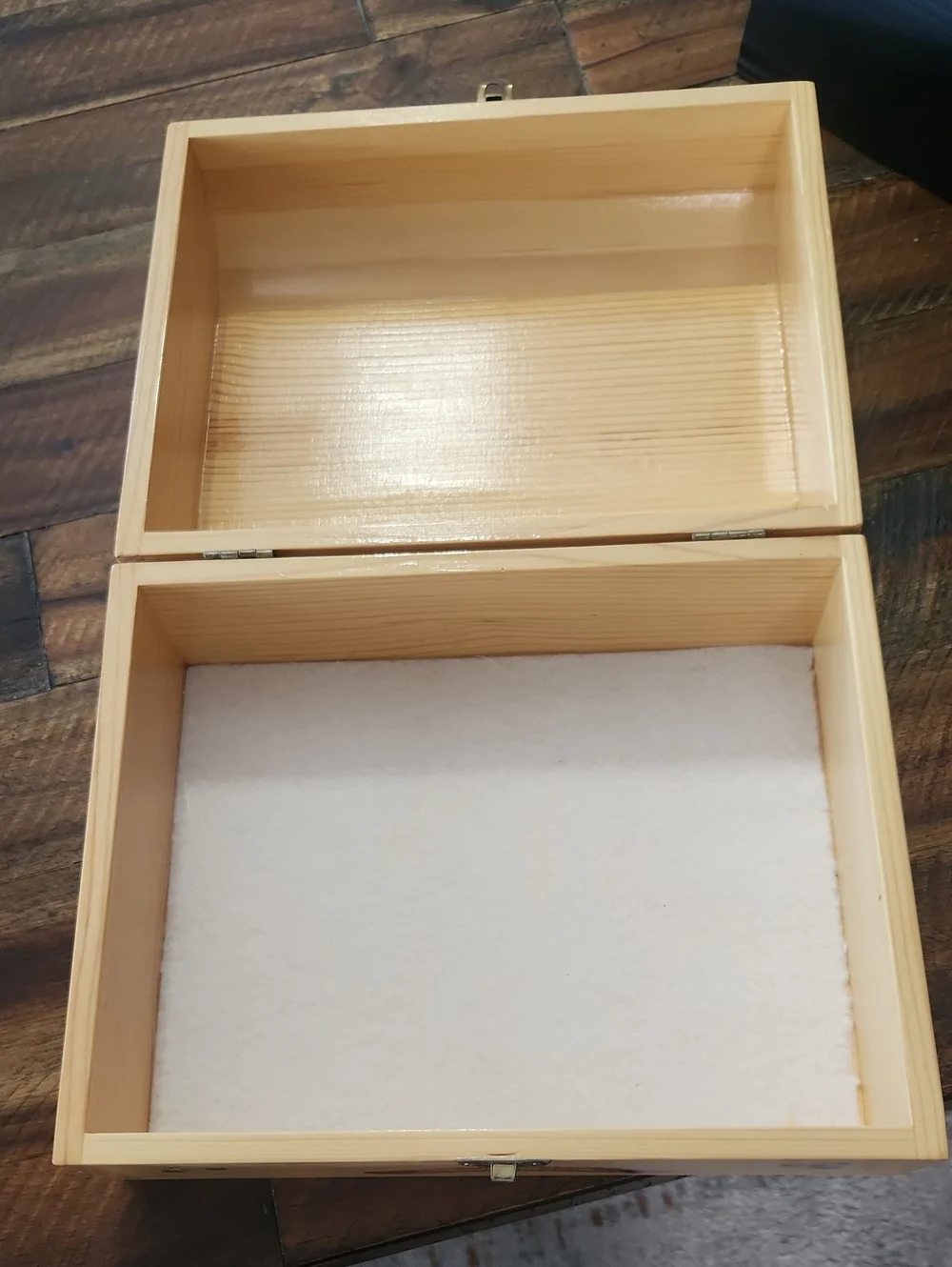 Wooden Friendship Keepsake Box - Natural Finish